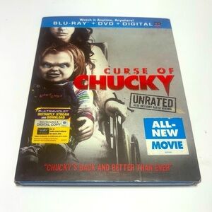 Curse of Chucky Blu-Ray, DVD, & UV Digital Code Included. Unrated Version